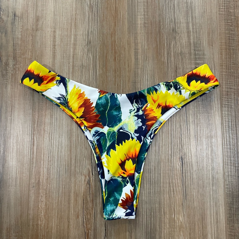 Sunflower Bikini Bottom Zaful